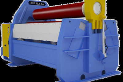 4 Roll Plate Bending Machines | Himalaya