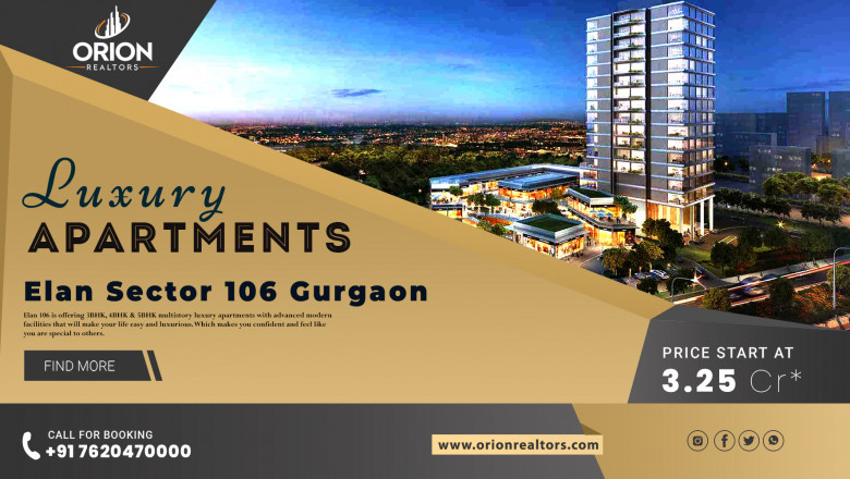 Elan Sector 106 - Dwarka Expressway Gurgaon's New Lifestyle