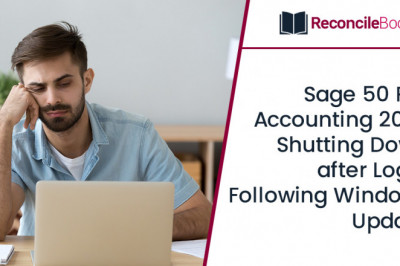 Sage 50 Pro Accounting 2022 Shutting Down After Login Following Windows Update