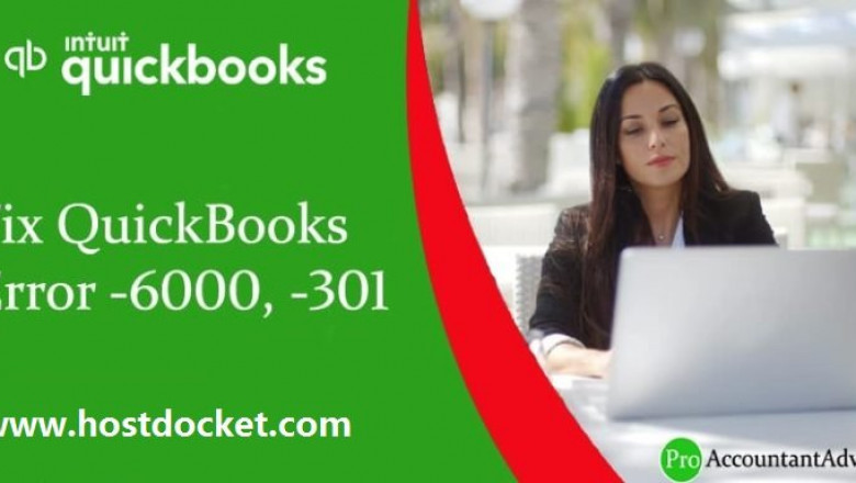 Steps to Fix QuickBooks error code 6000 301?