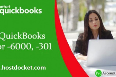 Steps to Fix QuickBooks error code 6000 301?