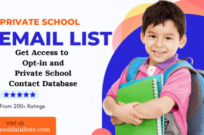 Where can I find a real-time verified Private School Email List?