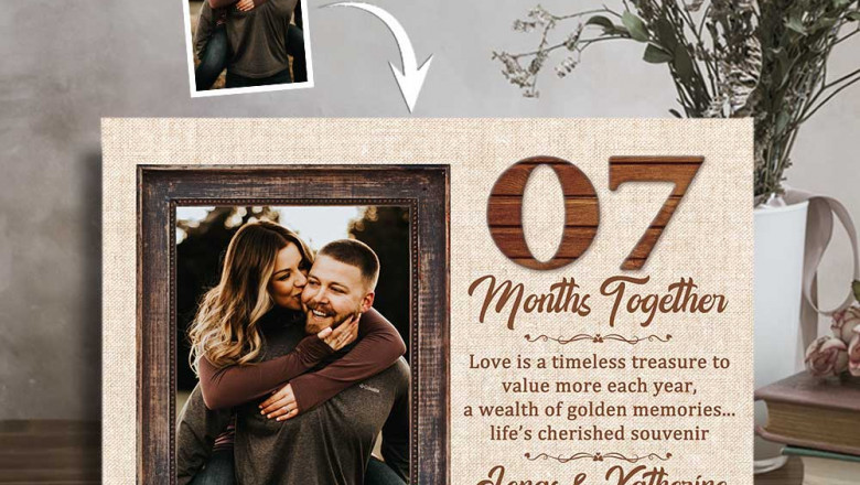 7-Month Anniversary Gifts | Personalized Gifts for Husband & Wife