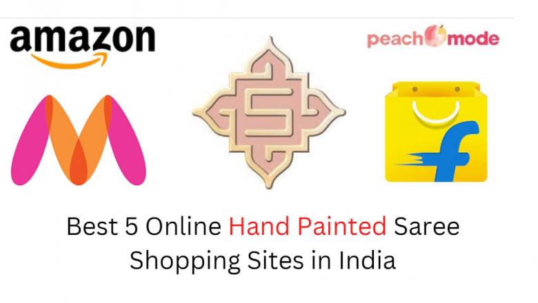 Best 5 Online Hand Painted Saree Shopping Sites in India