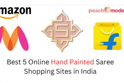 Best 5 Online Hand Painted Saree Shopping Sites in India