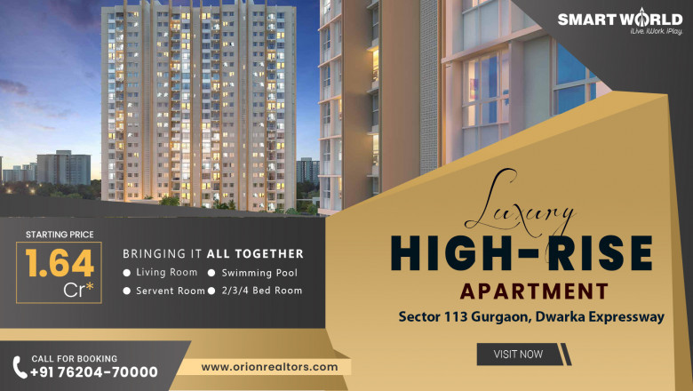 Come Home To Modern Living At Smart World Sector 113 Dwarka Expressway Gurugram