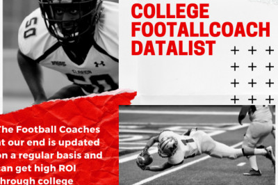 How to Email a College Football Coach Email List