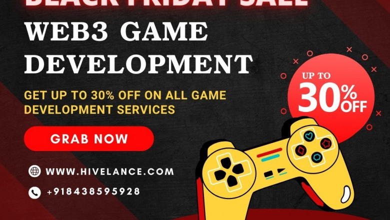 Web3 Game Development Services – Black Friday Sales Upto 30% Off