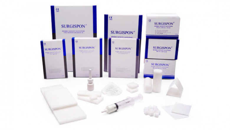 ABSORBABLE HEMOSTATIC SPONGES