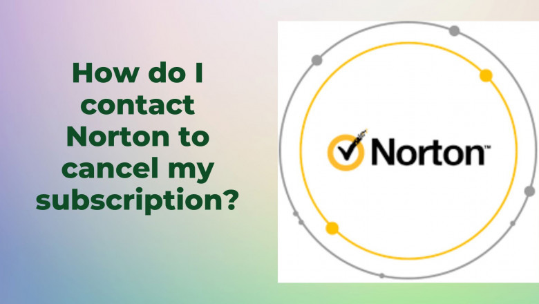 How can I cancel my Norton subscription?