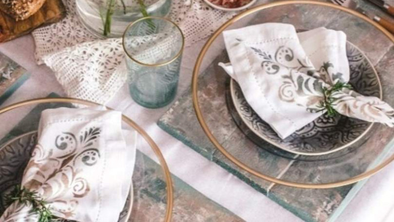How To Set A Beautiful Festive Table With Tjhoko Paint