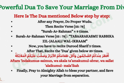 Powerful Dua To Save Your Marriage From Divorce