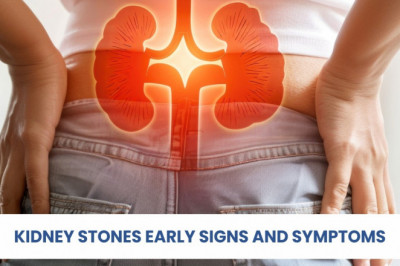 kidney stone early signs to cause pain