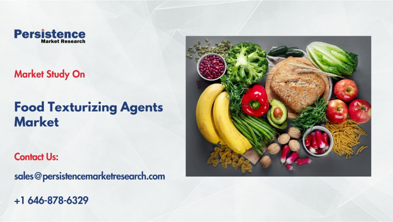 Food Texturizing Agents Market Gains Traction with Plant-Based and Vegan Food Trends